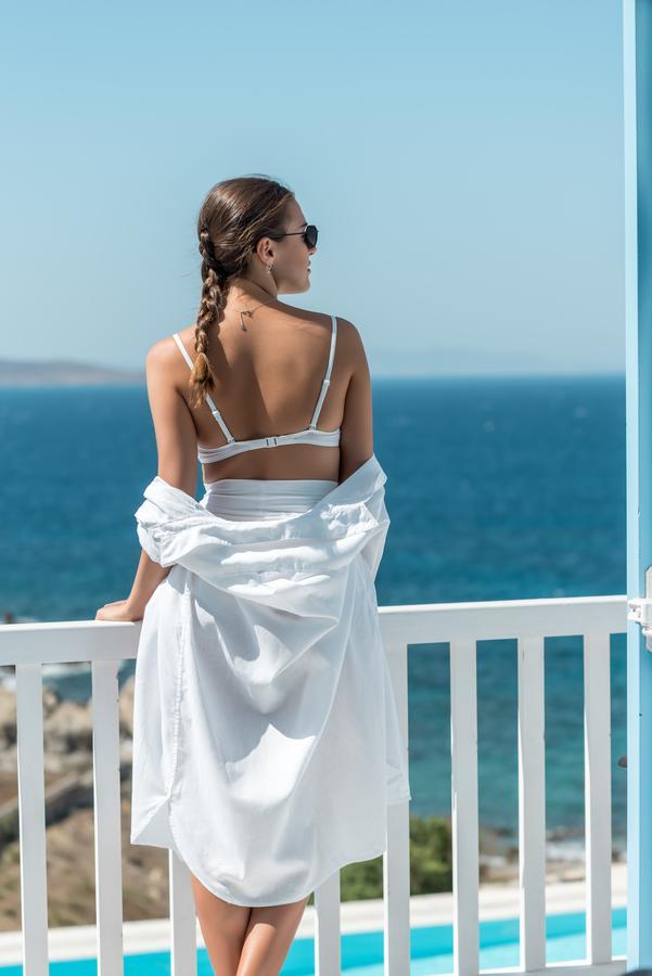 Capo Di Mykonos Resort Agios Ioannis Diakoftis Екстериор снимка