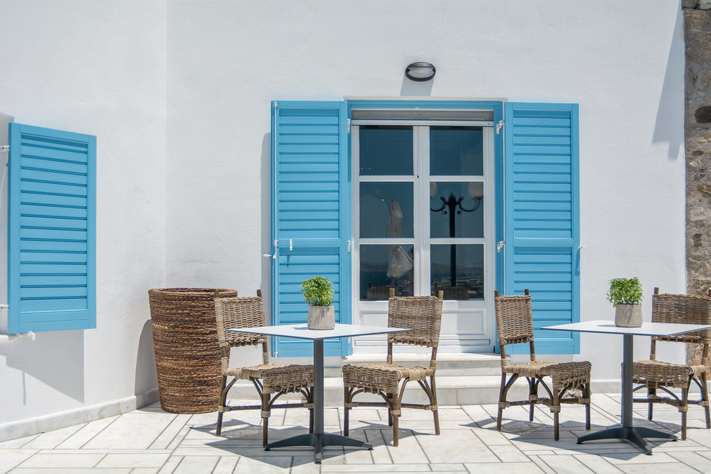 Capo Di Mykonos Resort Agios Ioannis Diakoftis Екстериор снимка